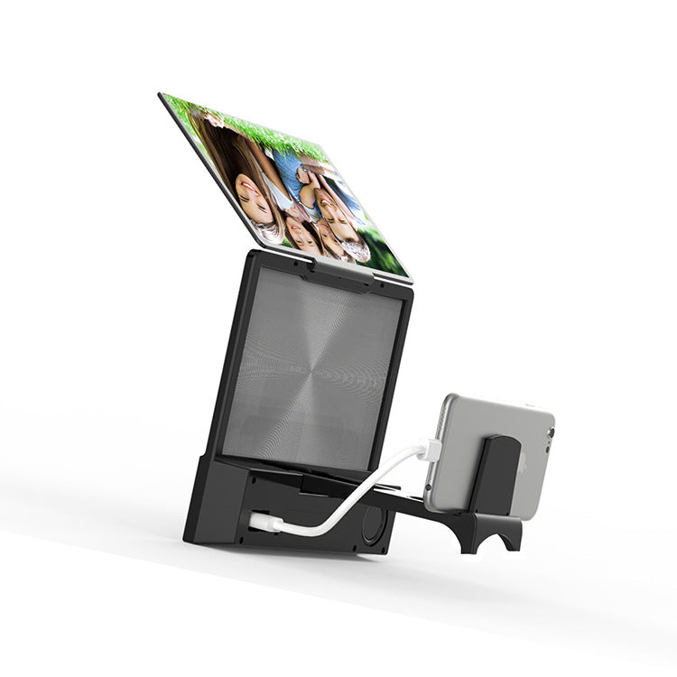 Mobile Phone Screen Magnifier 3D HD Video Bluetooth Amplifier Smartphone Stand Amplifier Smartphone Stand Holder Gift