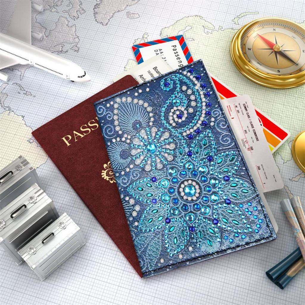 Dot Paste Drill DIY Artifact Diamond Painting Travel Passport Book