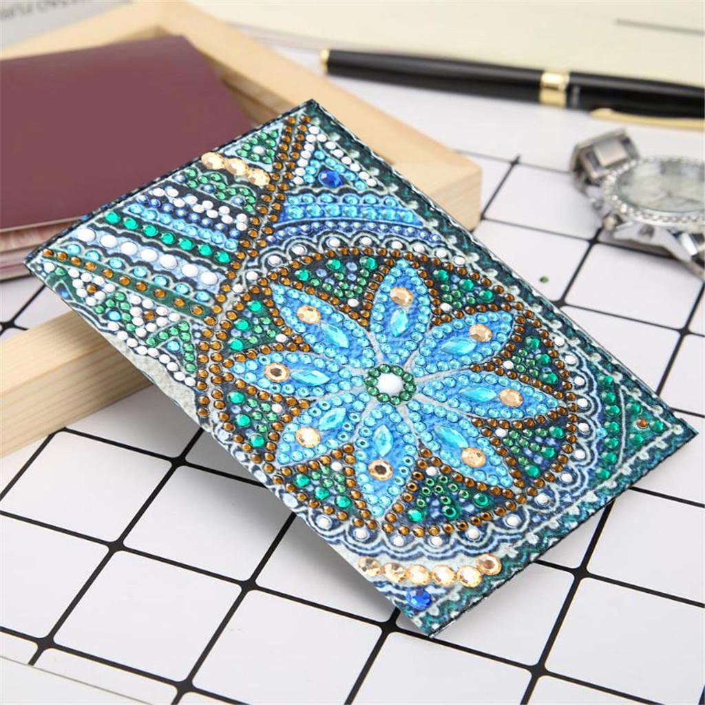 Dot Paste Drill DIY Artifact Diamond Painting Travel Passport Book