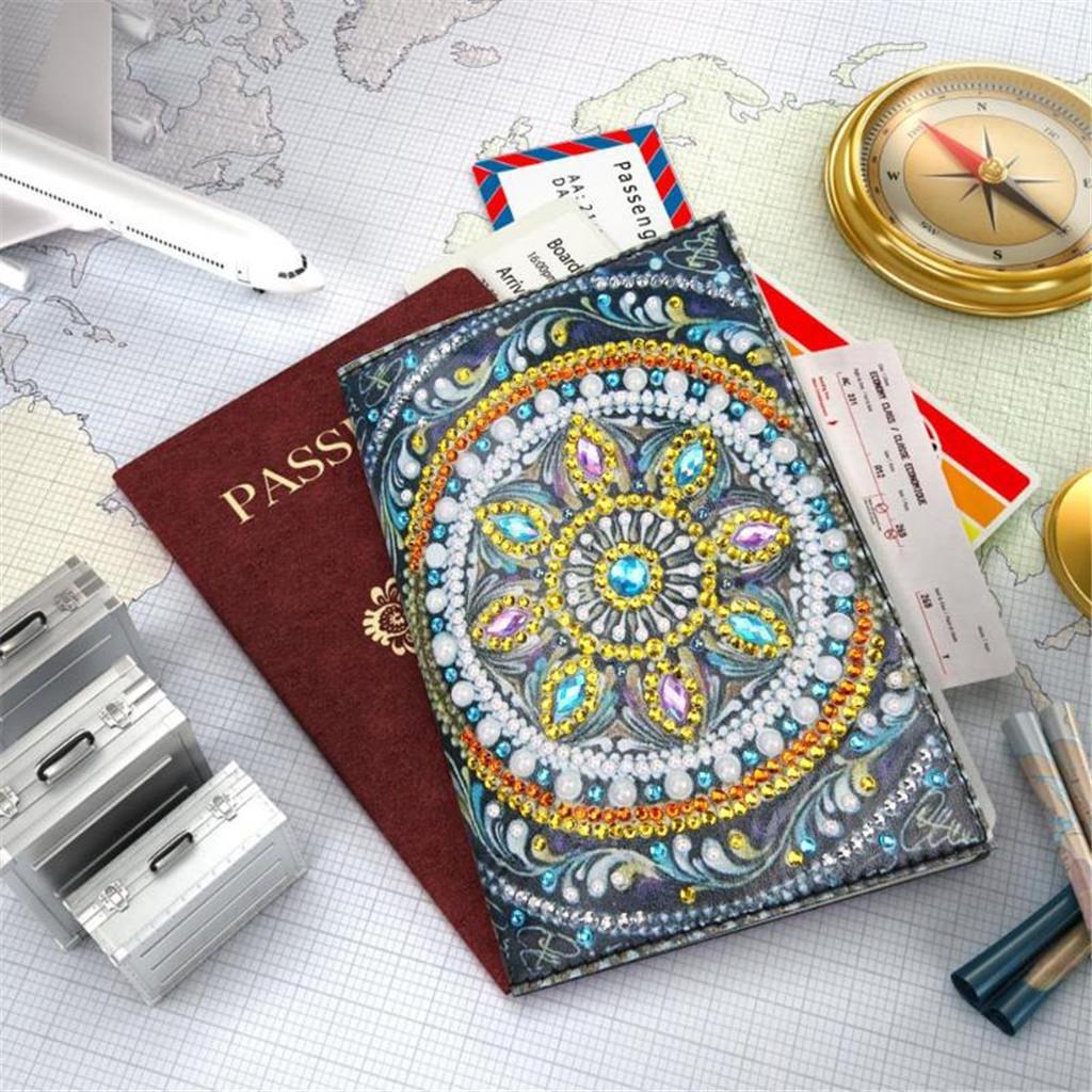 Dot Paste Drill DIY Artifact Diamond Painting Travel Passport Book