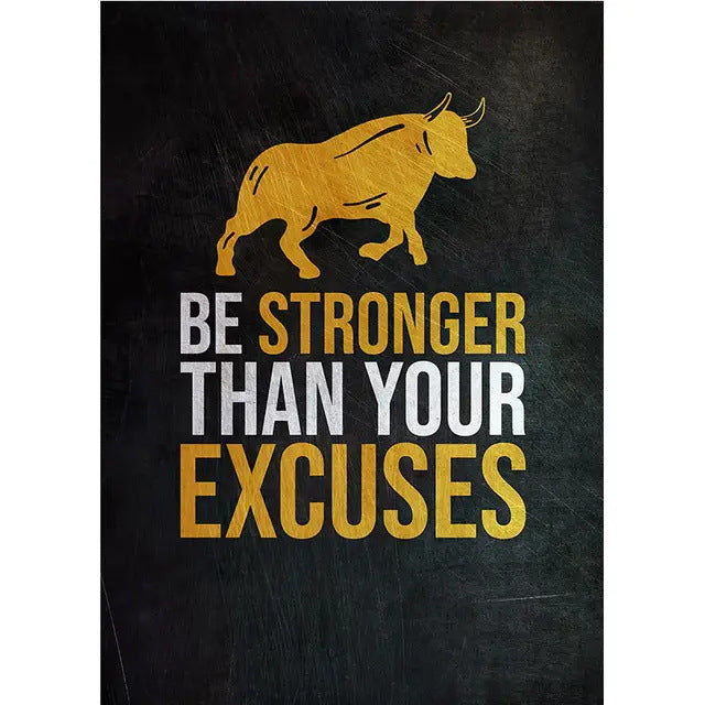 Stock Trading Quotes Poster Cross-border Temu Lazada Canvas Painting Core Decorative Painting