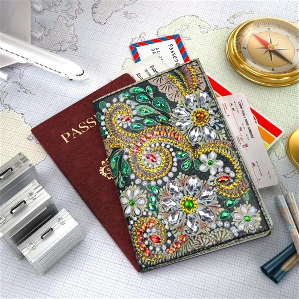 Dot Paste Drill DIY Artifact Diamond Painting Travel Passport Book