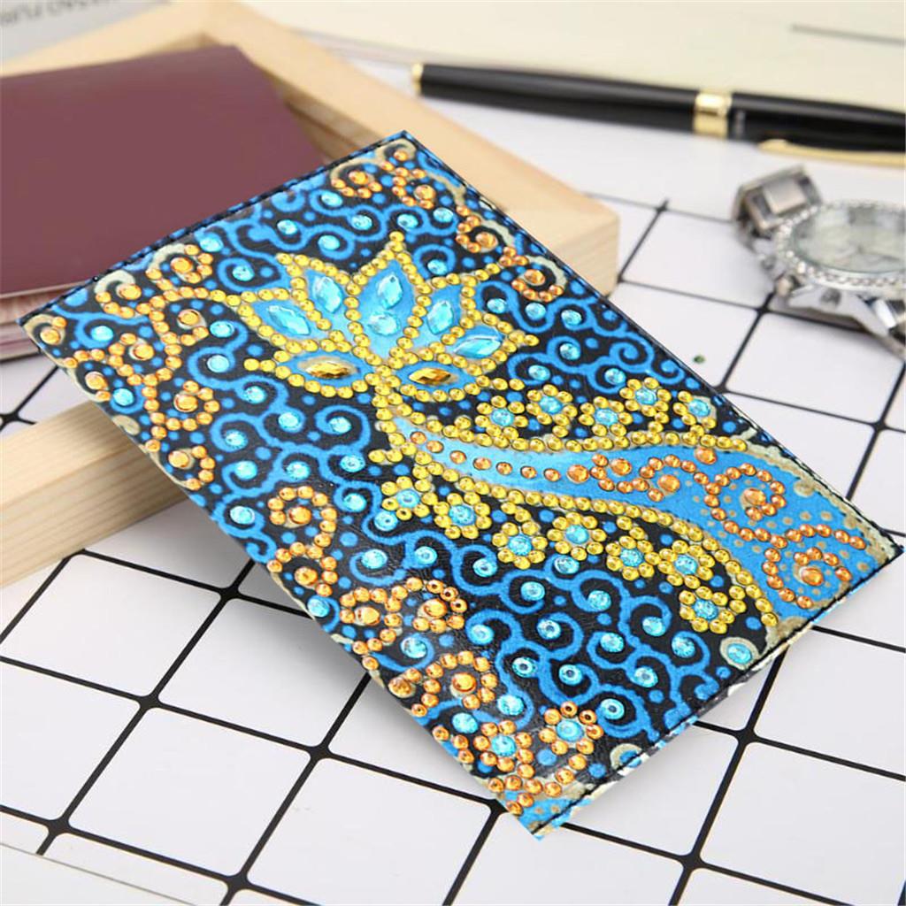 Dot Paste Drill DIY Artifact Diamond Painting Travel Passport Book
