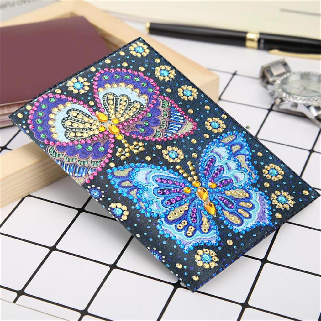 Dot Paste Drill DIY Artifact Diamond Painting Travel Passport Book