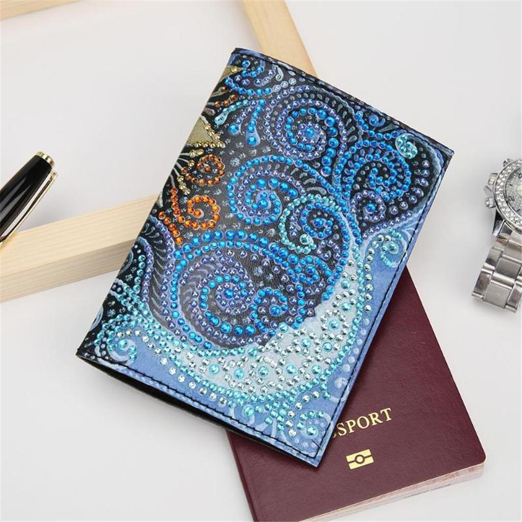 Dot Paste Drill DIY Artifact Diamond Painting Travel Passport Book