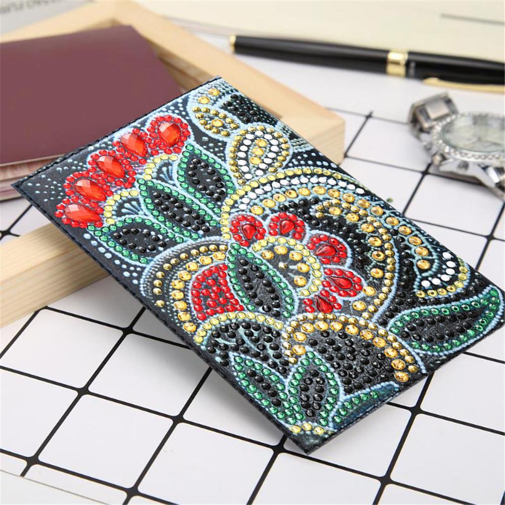 Dot Paste Drill DIY Artifact Diamond Painting Travel Passport Book